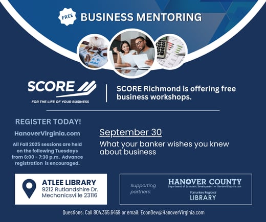 SCORE  Atlee Lib September 2025 (Post)